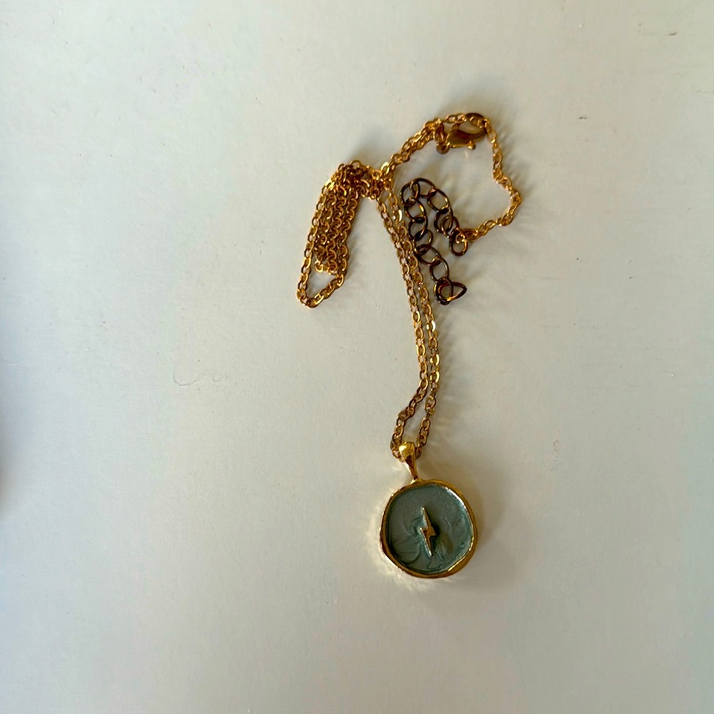 Lightning Bold Gold Chain Necklace